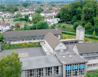 Scoil San Treasa aerial image